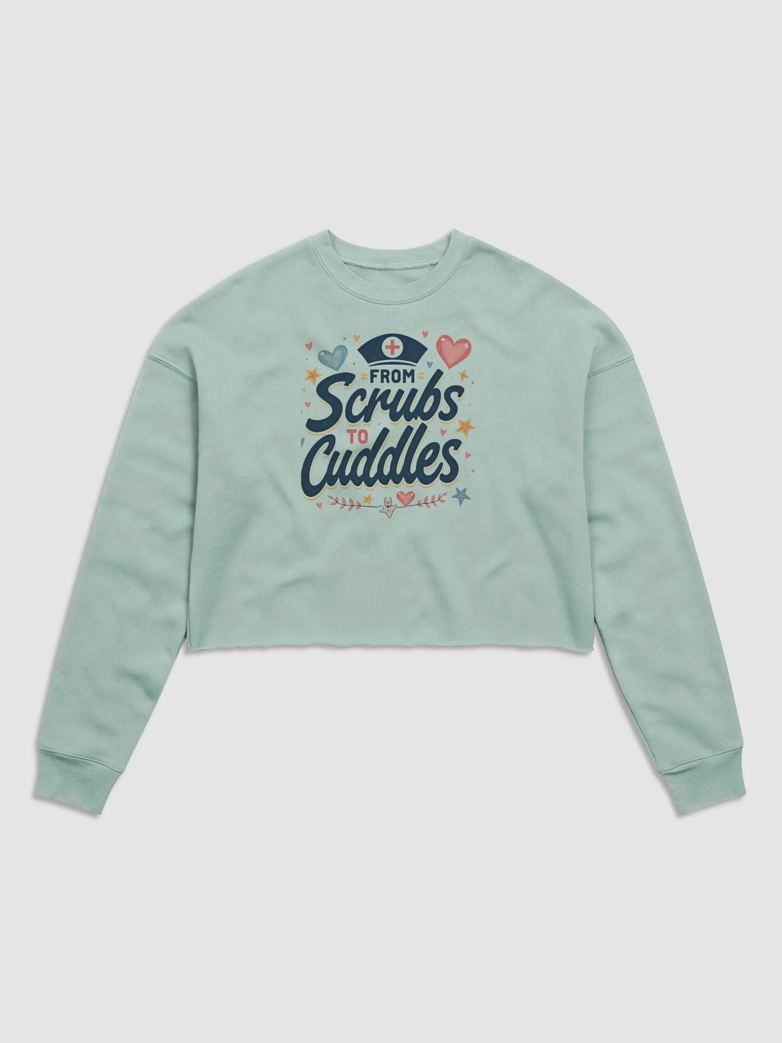 from Scrubs to Cuddles Crop Sweatshirt product image (1)