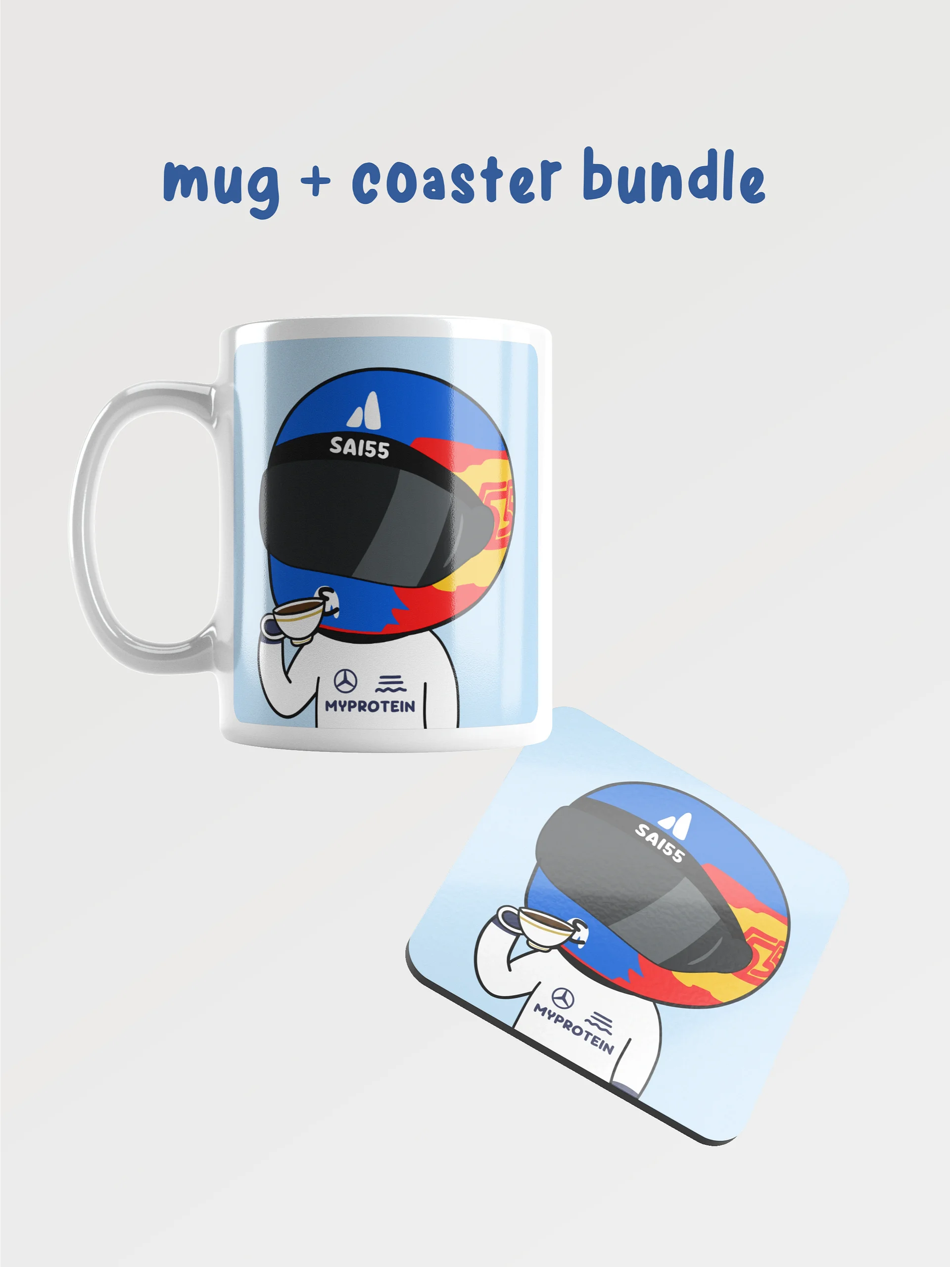 Carlos Kermit Tea Meme - Mug + Coaster Bundle product image (1)