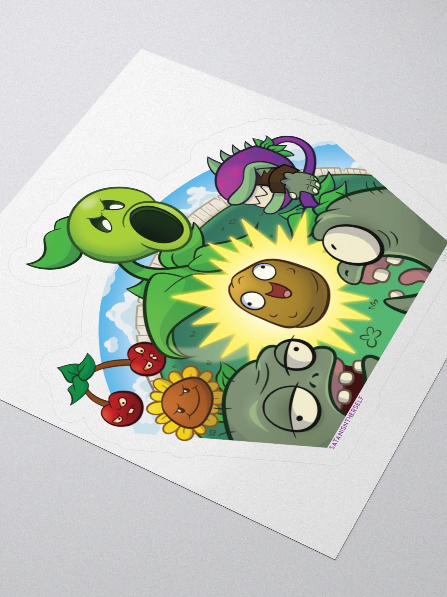 Wall Nut Warfare Sticker product image (7)