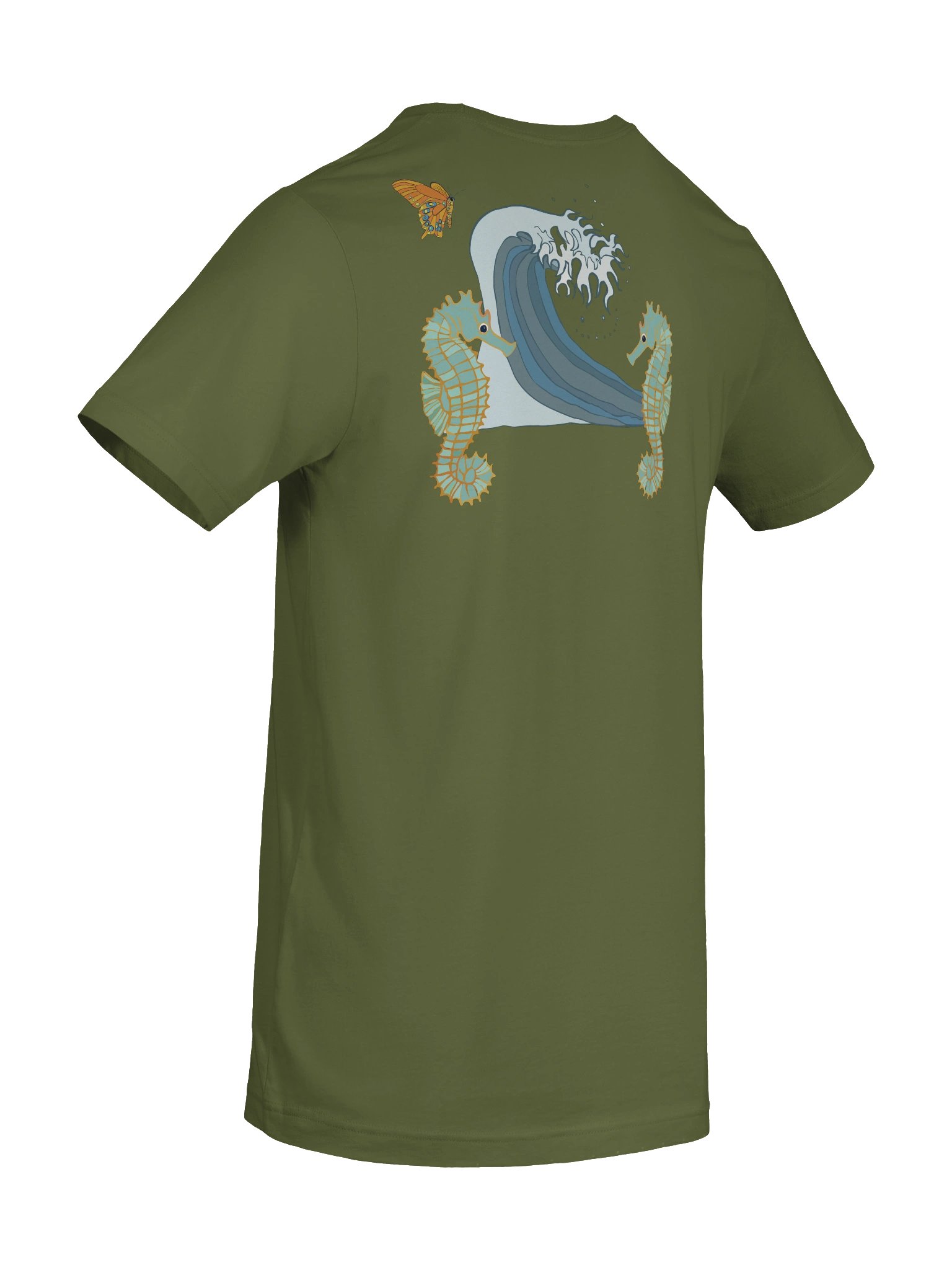 Octopus Wave Unisex T shirt product image (68)