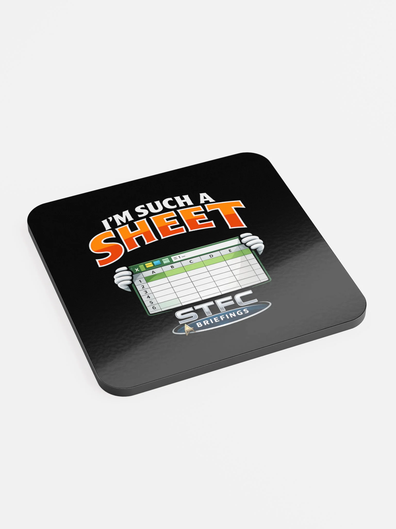 STFC Briefings I'm Such A Sheet Coaster product image (2)