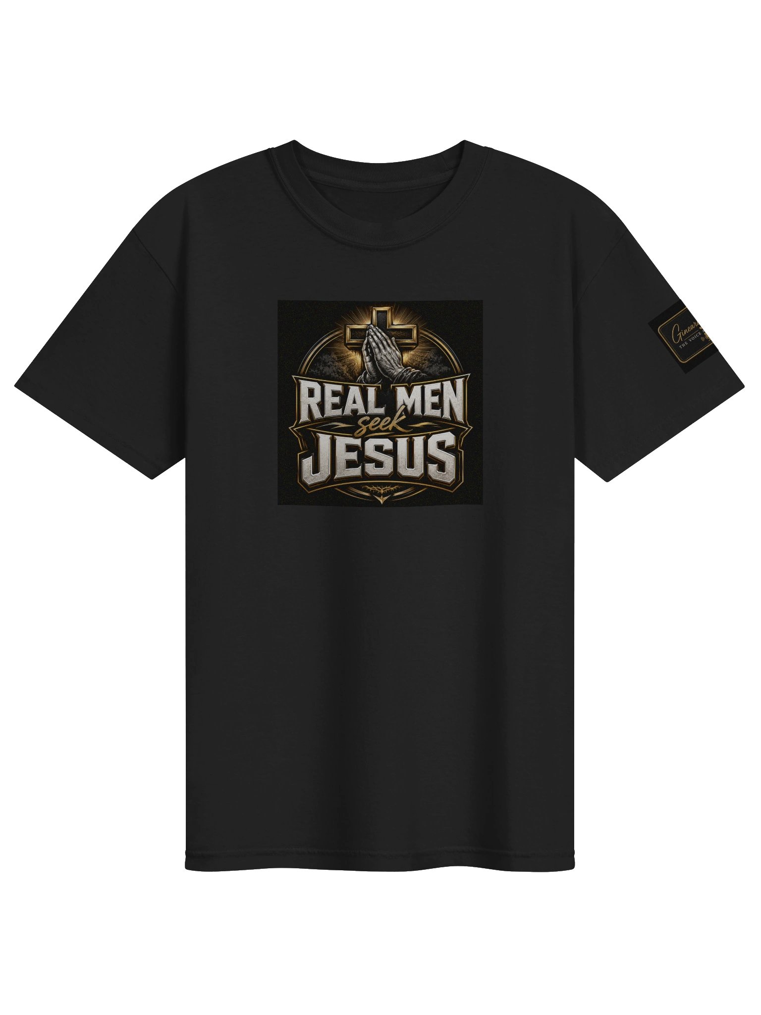 Real Men Tee-Black product image (1)