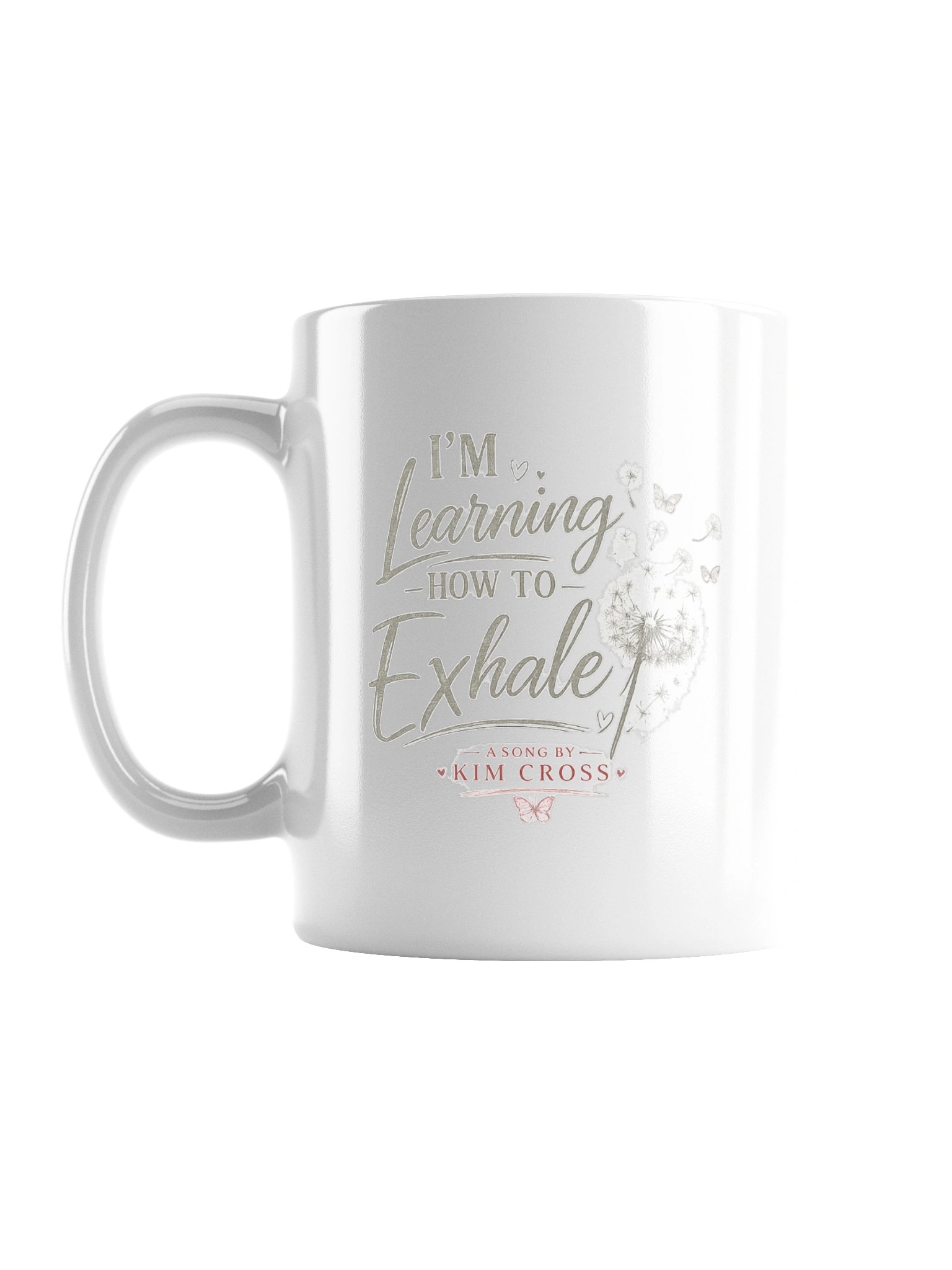 I'm Learning How to Exhale White Coffee Mug product image (2)