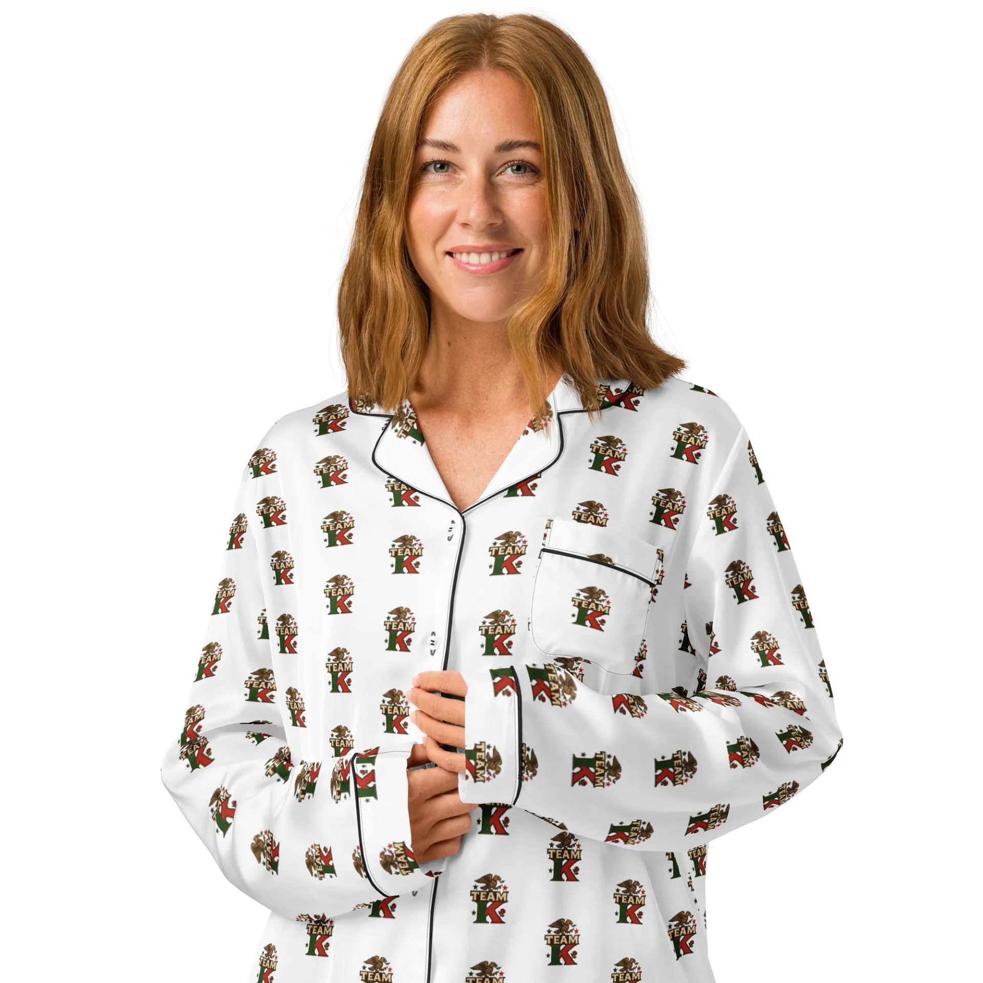 Team K Mexico Women's Long Sleeve Pajama Top product image (3)