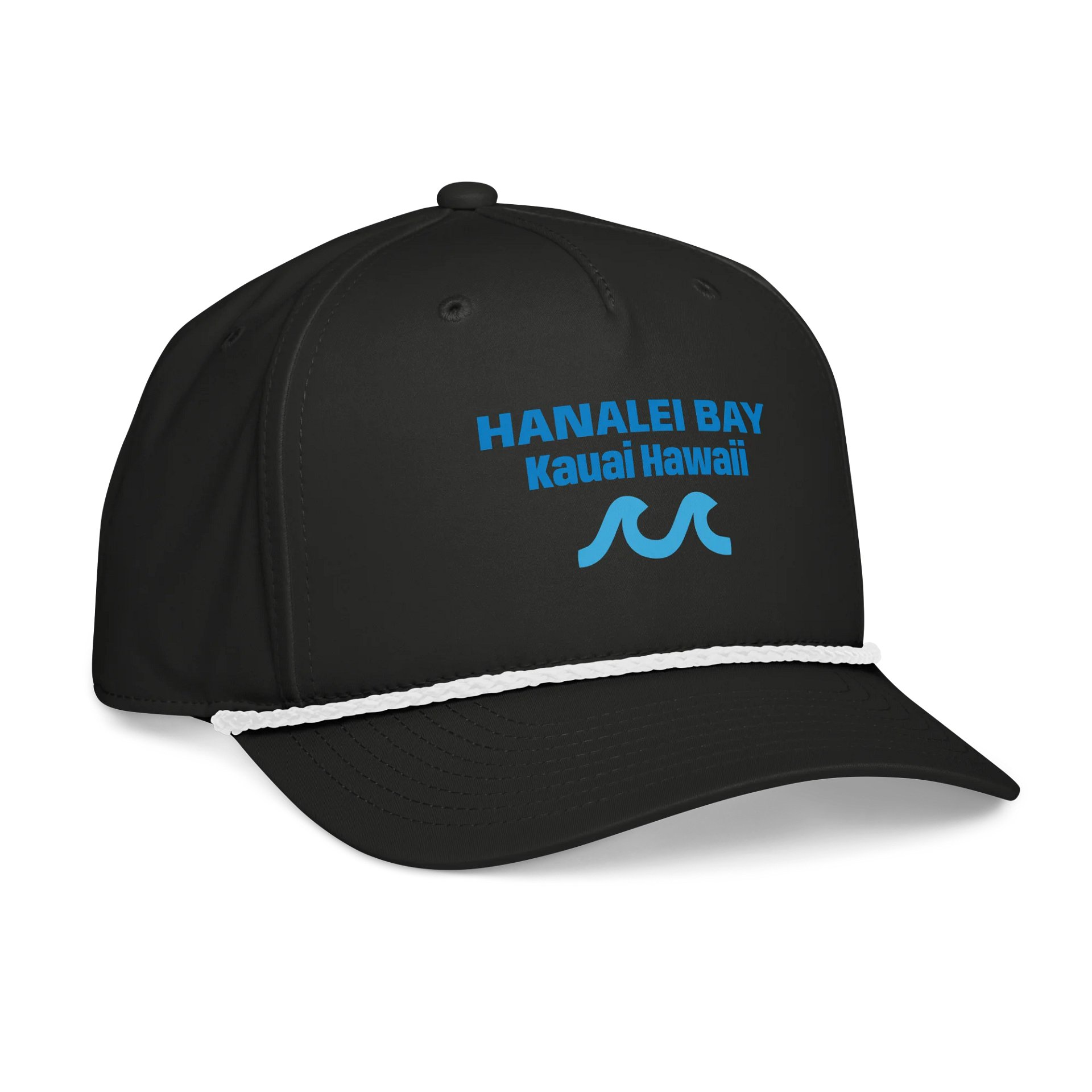 Hanalei Bay, Kauai Hawaii - Richardson Five-Panel Classic Rope Cap product image (4)