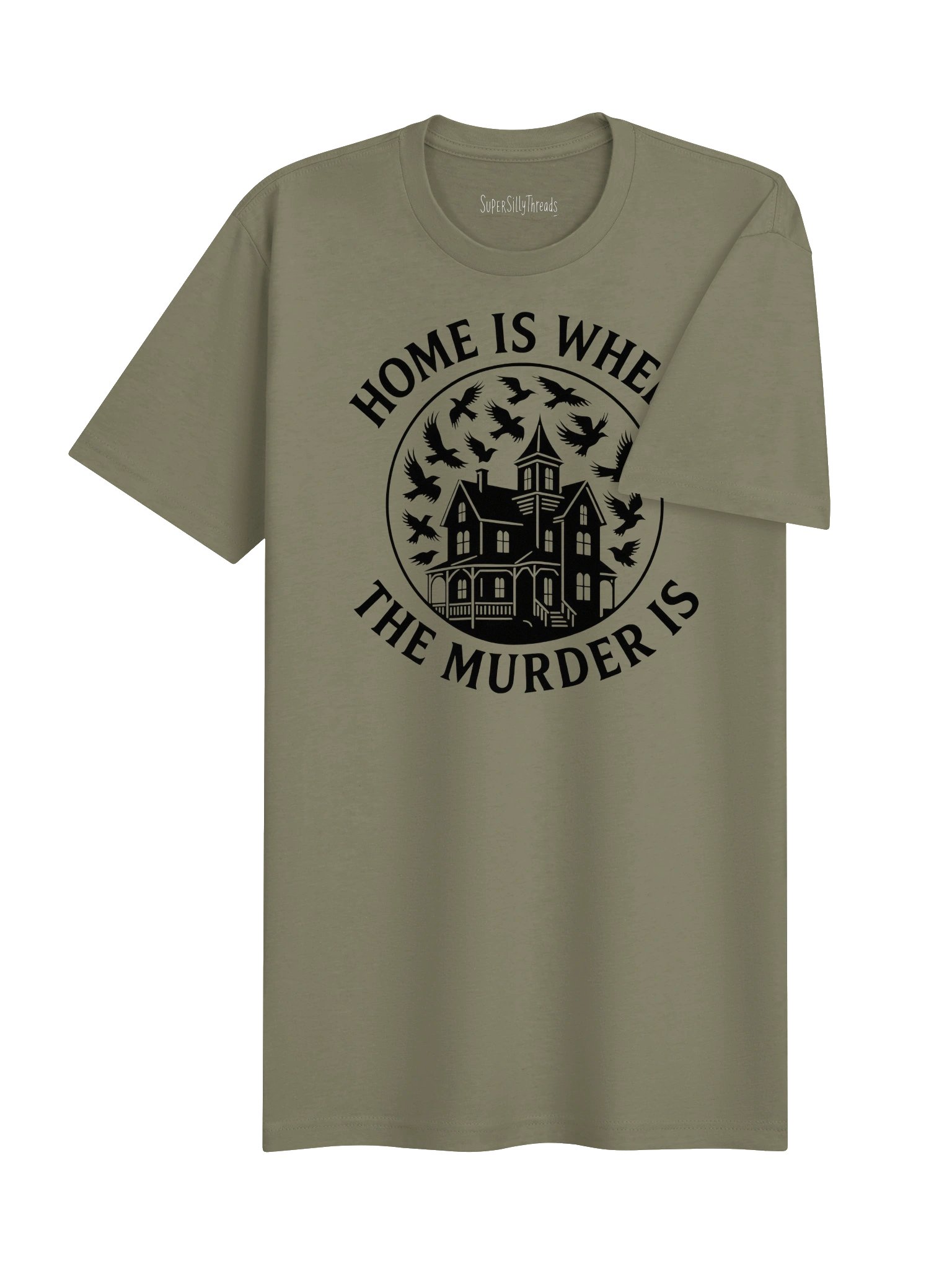 Home Is Where the Murder Is Crow Tee product image (4)