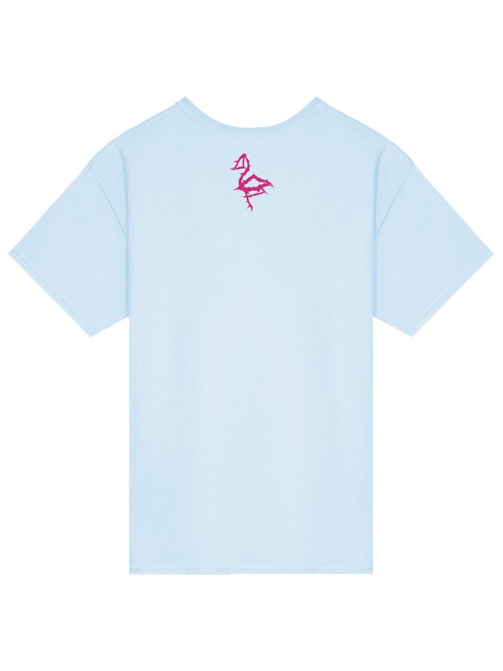 DEATH METAL Empathy is Power T-Shirt (Pink Logo) product image (2)