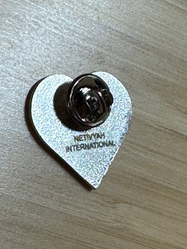 Blue Heart - Lapel Pin soft enamel product image (2)