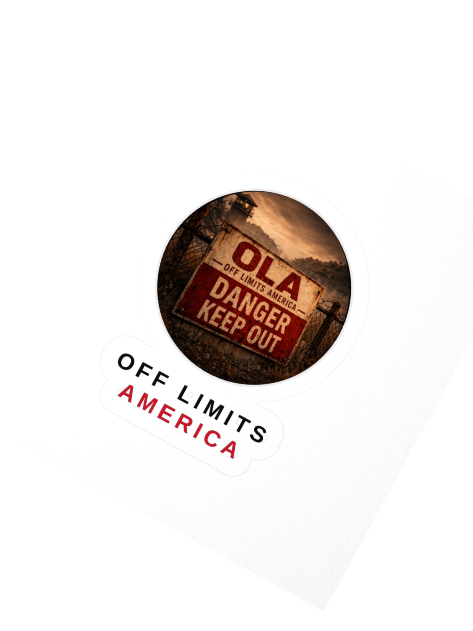 Off Limits America Sticker product image (2)