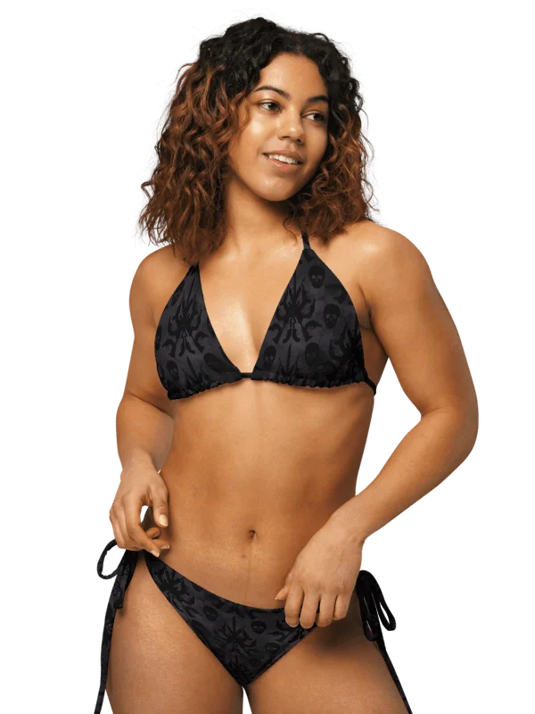 Gothic 2A String Bikini - Black product image (1)