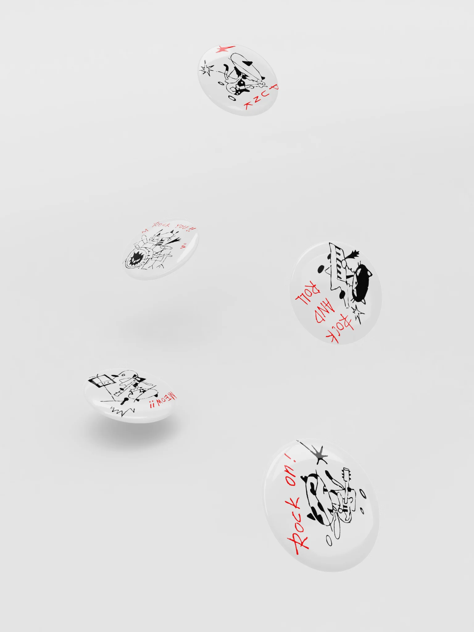BAND CAT PINS product image (5)