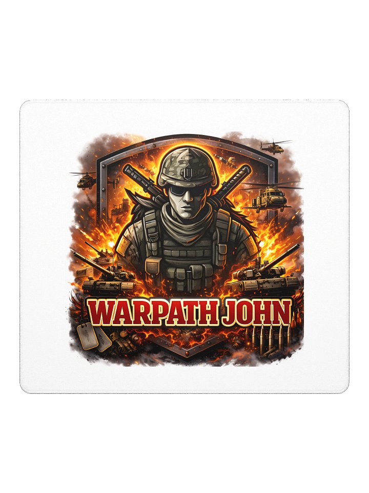 warpath john mouse mat product image (4)