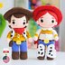 Woody and Jessie Toy Story Inspired Amigurumi Patterns Combo (2 PDF)