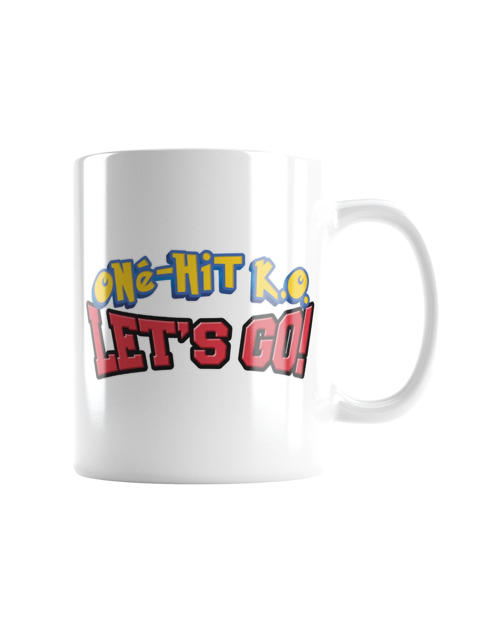 One-Hit K.O. Let's Go! - White Glossy Mug product image (9)