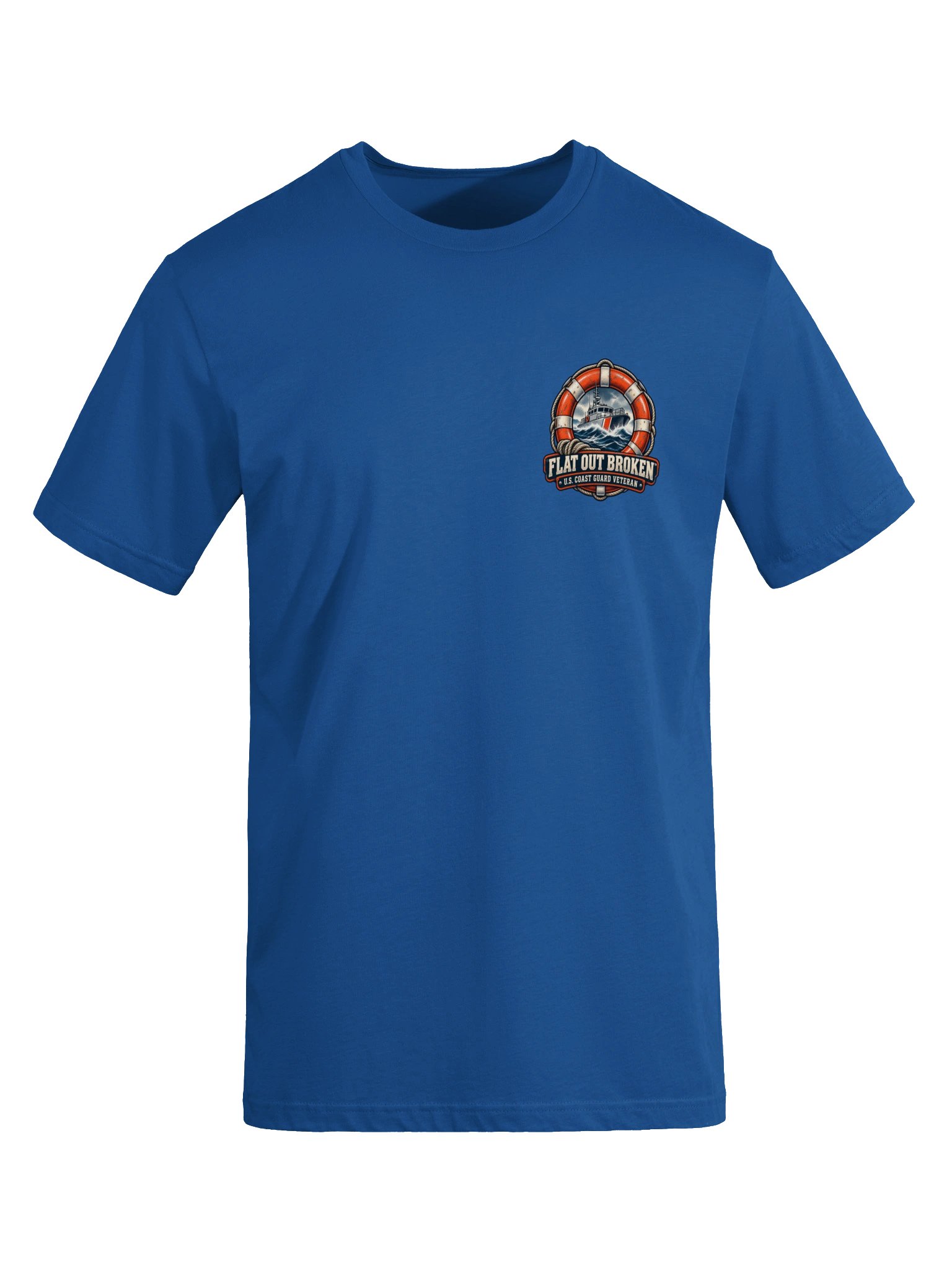 Coast Guard Veteran Shirt — Always Ready, Rarely Fully Assembled | Flat Out Broken™ product image (6)