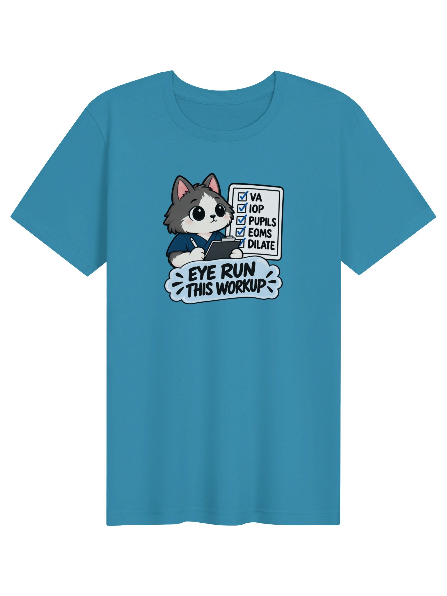 Sleepy Optometrist Eye Run This Workup T-Shirt product image (1)