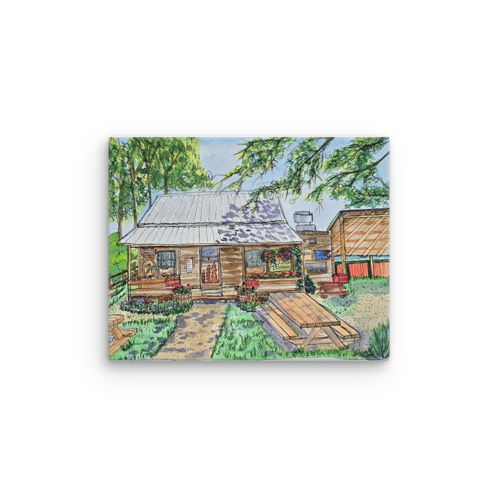 Northern Lights Saloon - Canvas product image (1)