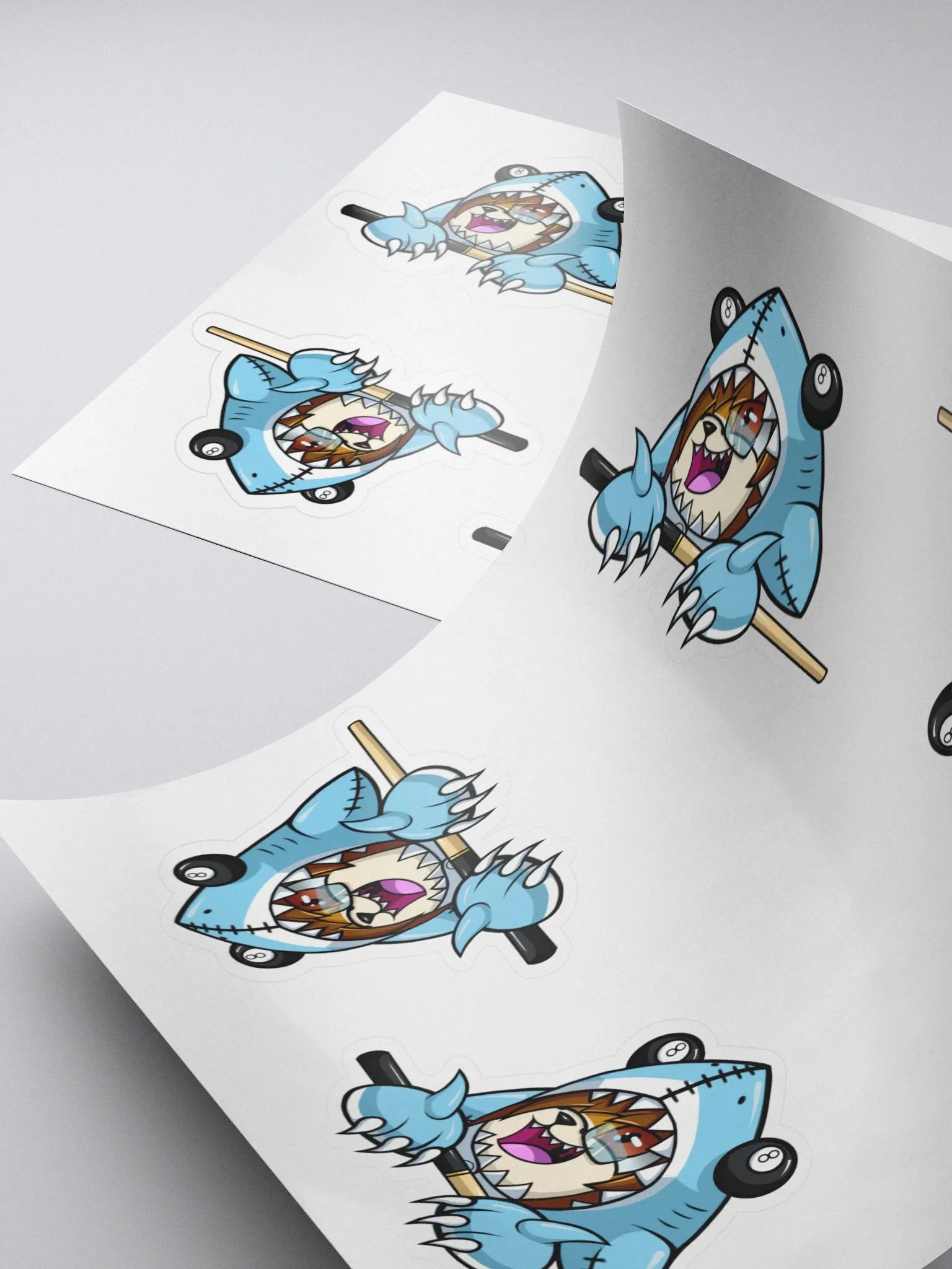 Orend Pool Shark Sticker (Small) product image (4)