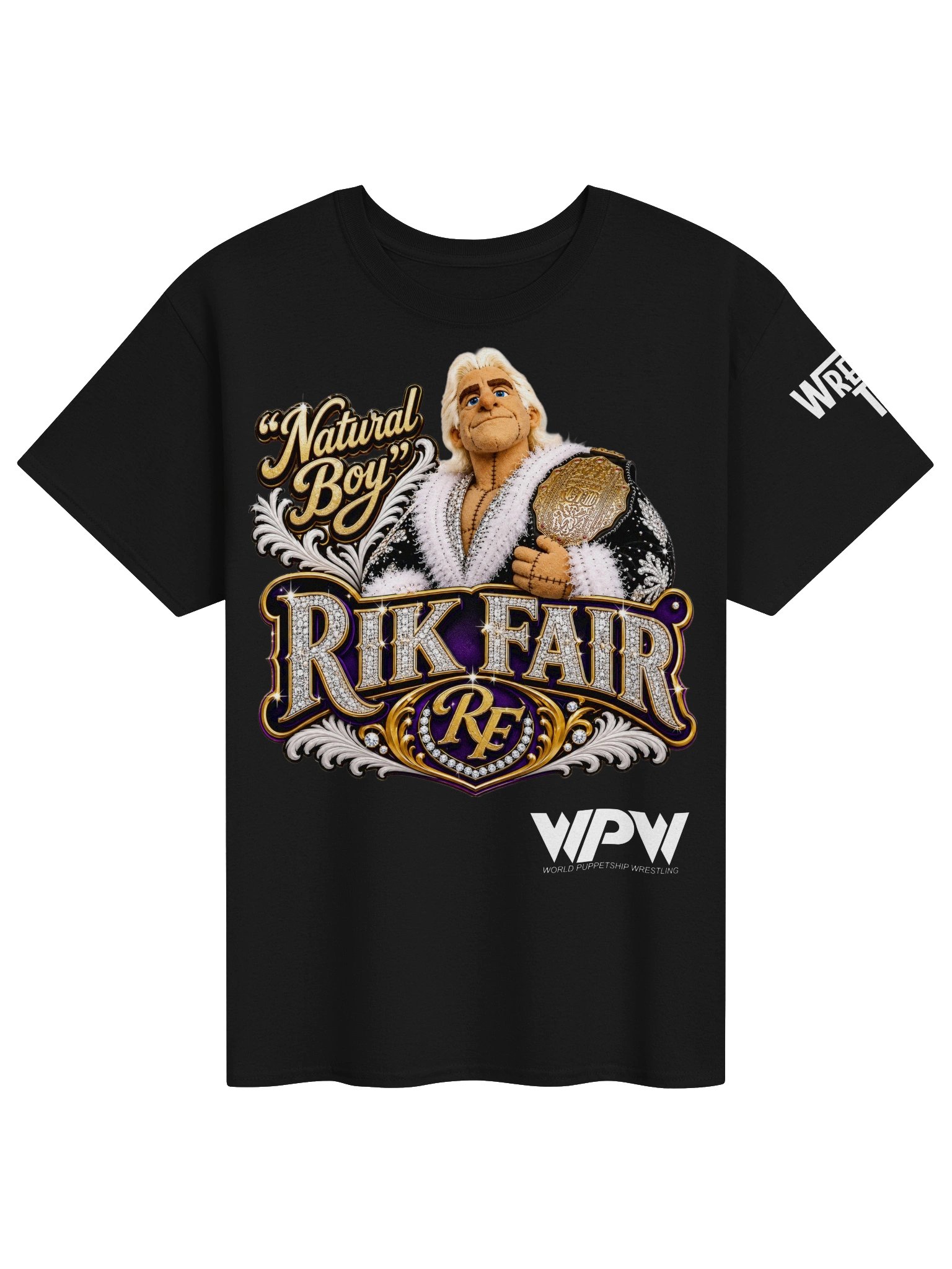 The Natural Boy Rik Fair Tee V1 w/ Sleeve print product image (1)
