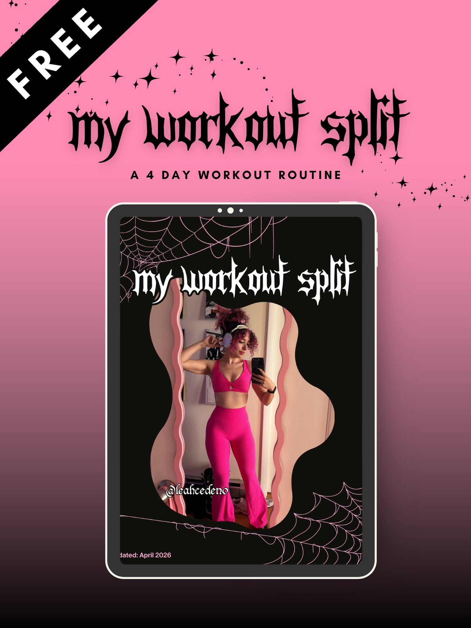 My Workout Split product image (1)