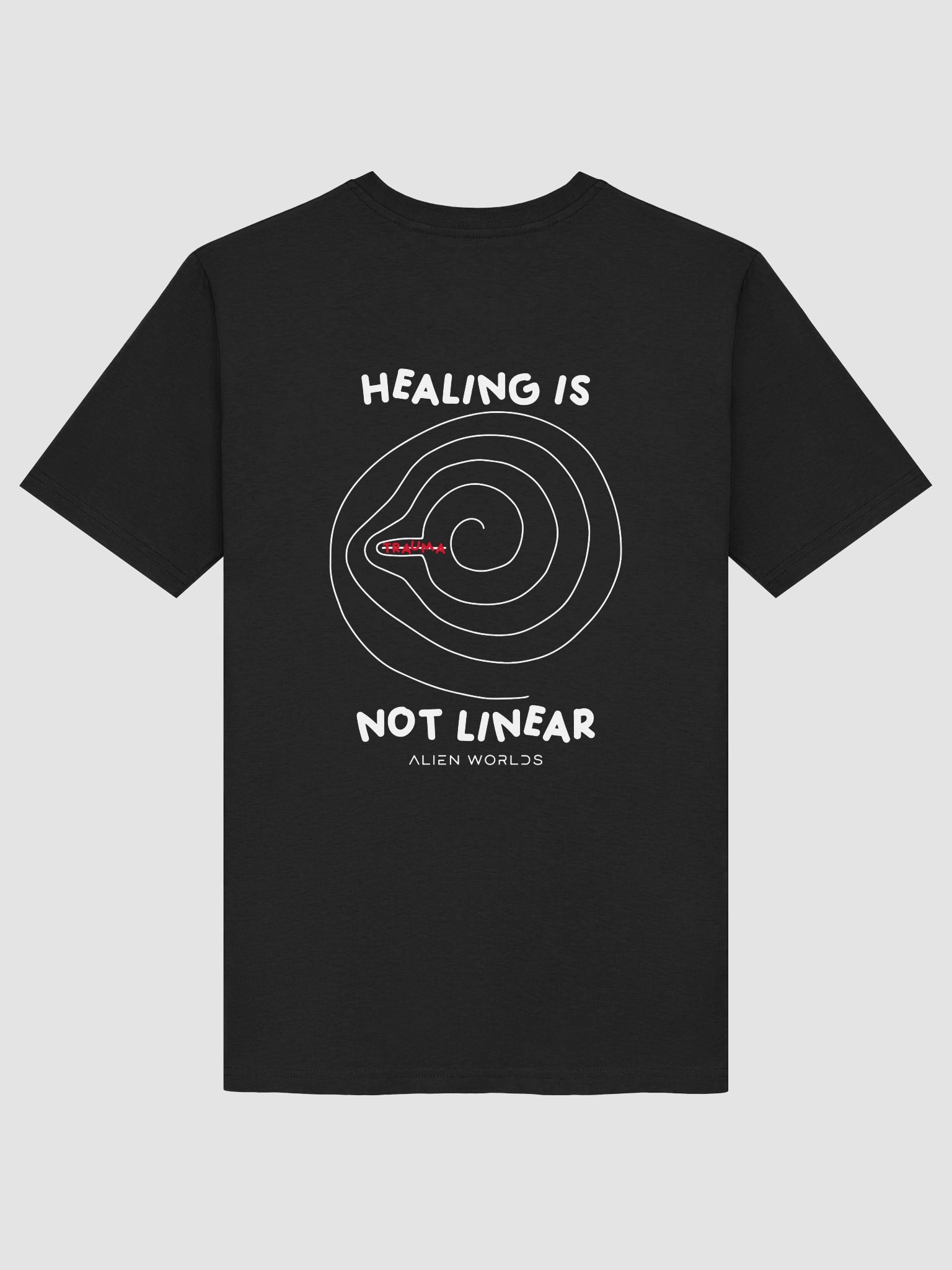HEALING IS NOT LINEAR TEE product image (1)
