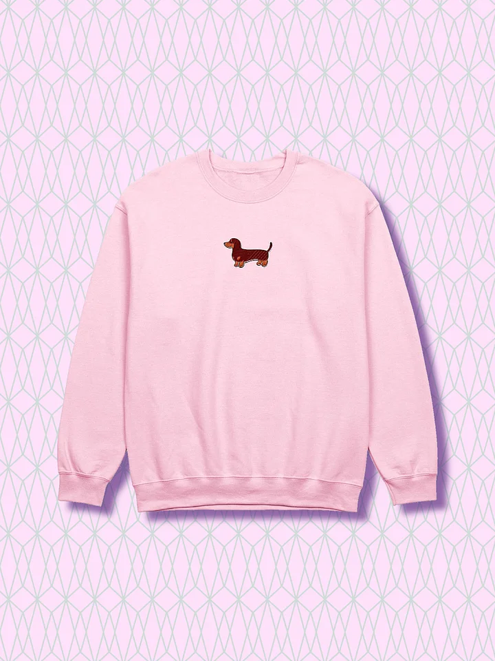 Dachshund Delight Crewneck Sweatshirt product image (1)