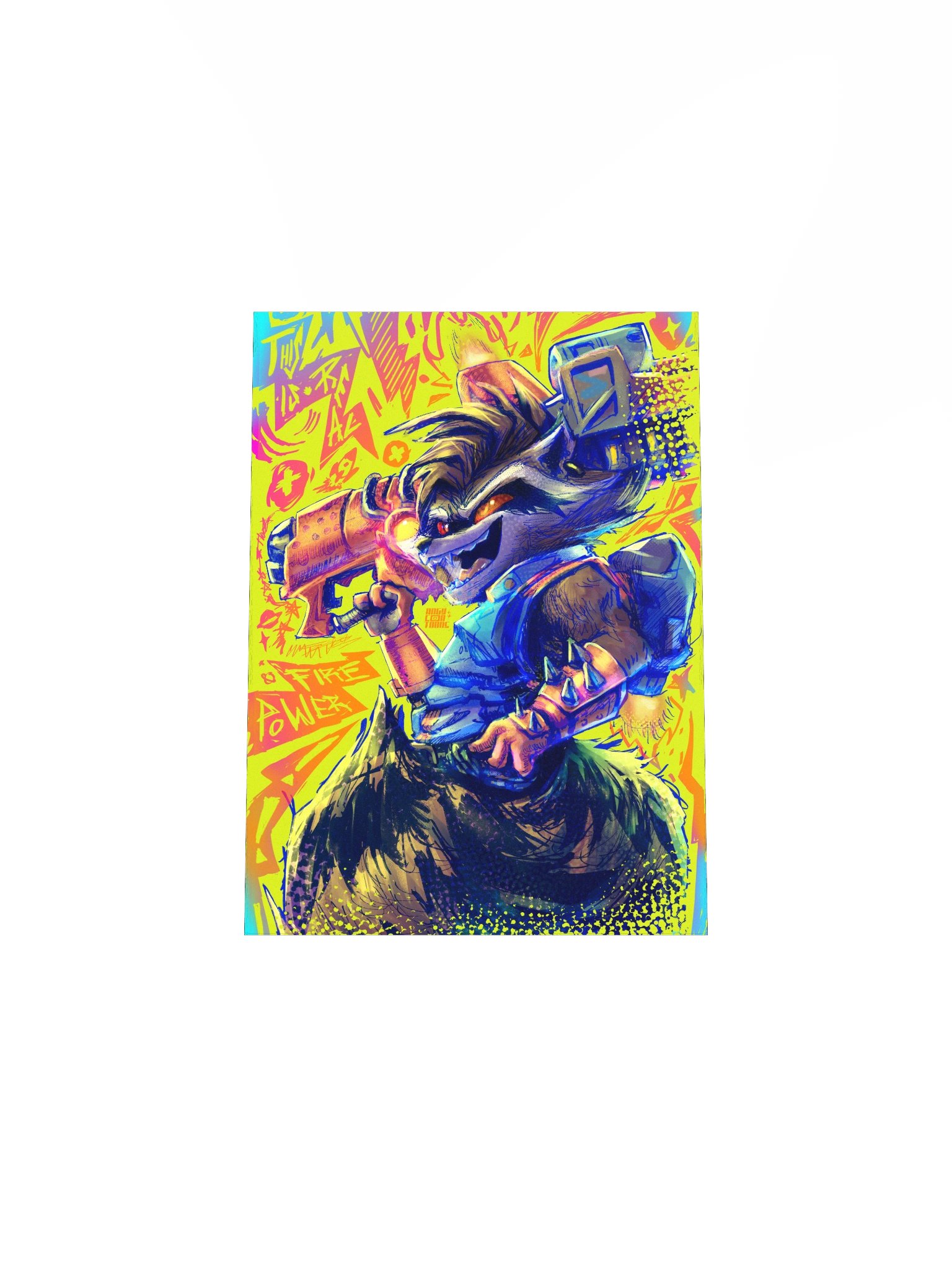 Rocket Rivals Matte Poster product image (7)