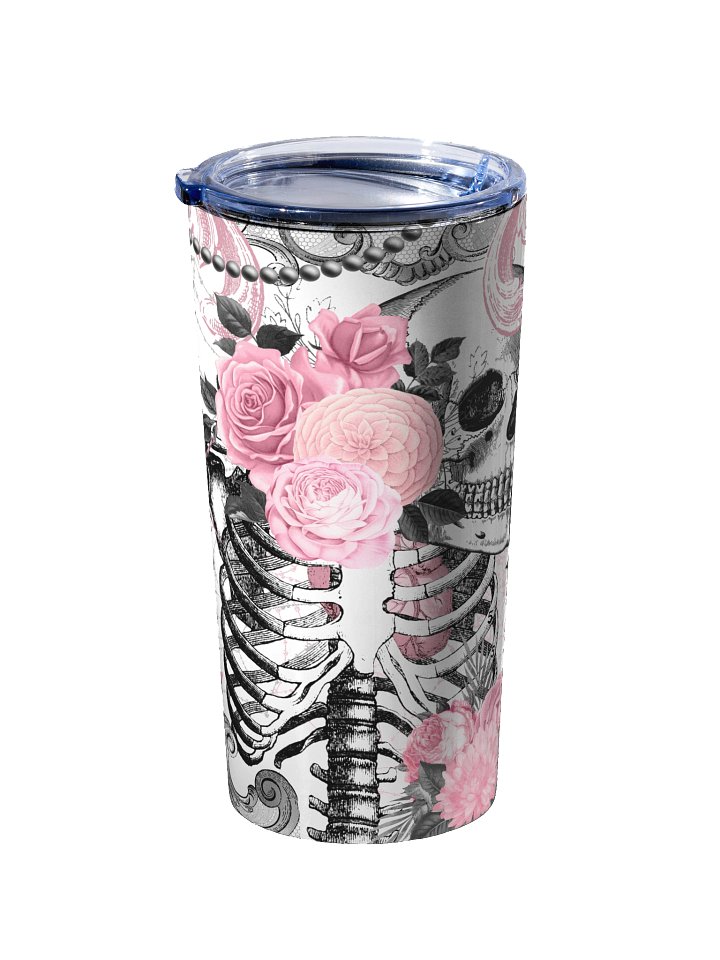 Gothic Rose Skeleton 20oz Tumbler product image (2)