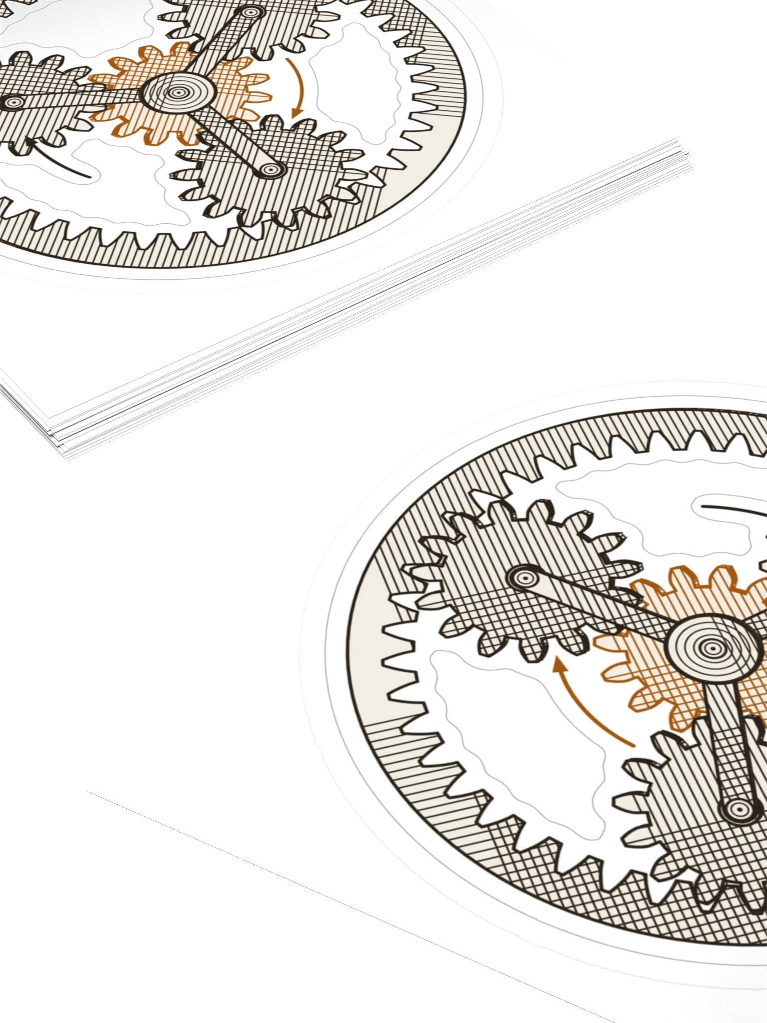 Planetary gear sticker · MOTION 01 product image (4)