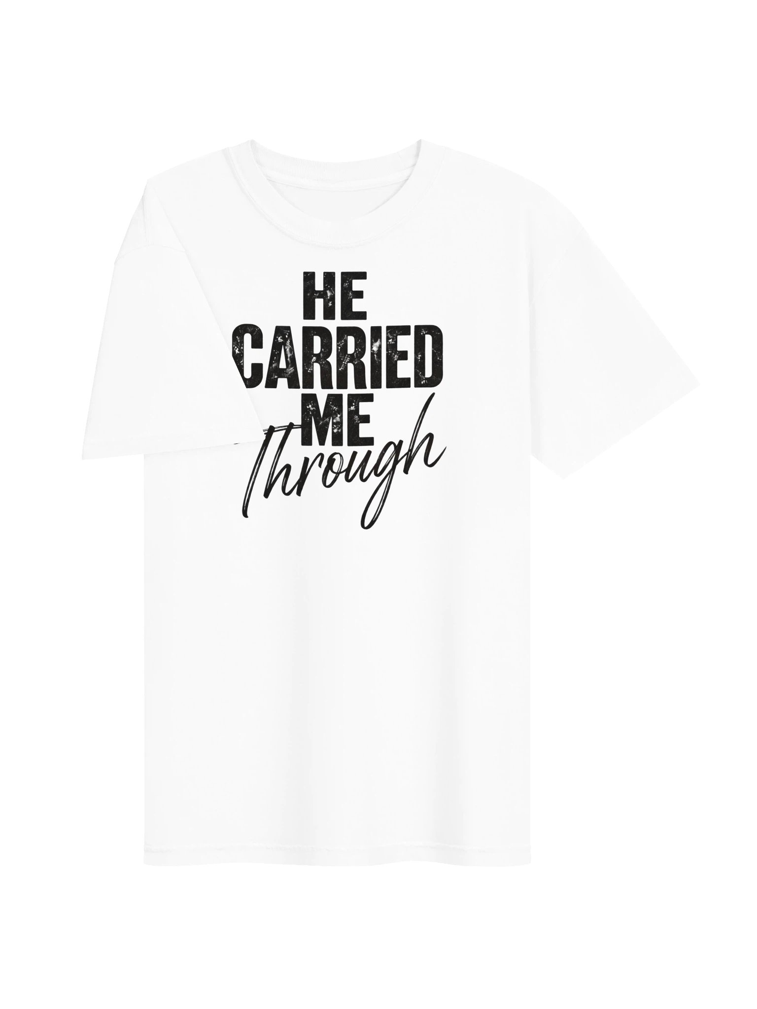 Joshua Clark He Carried Me Through Heavyweight T-Shirt product image (21)