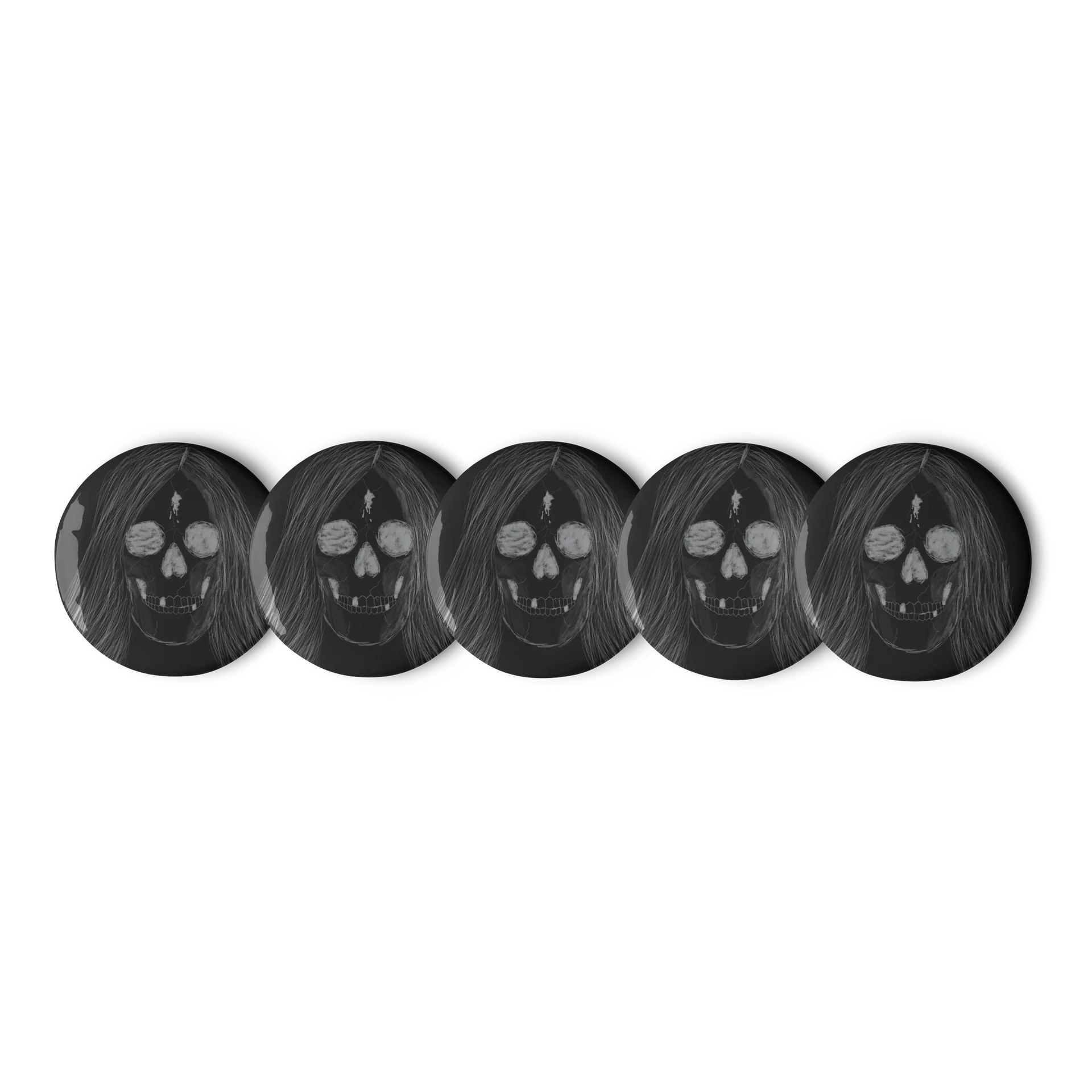 Skull Pin Button Set product image (1)