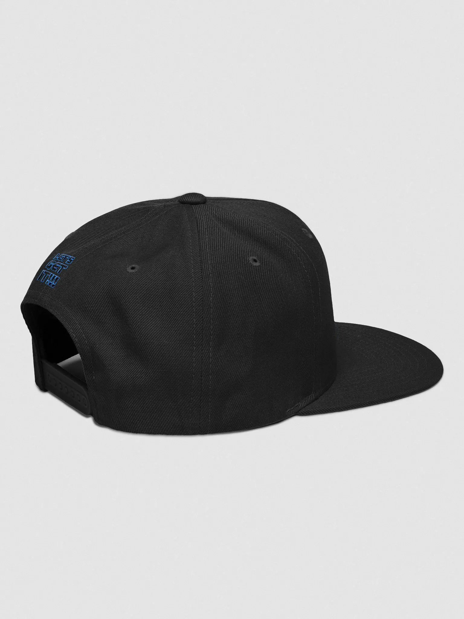 Iconic Black/Blue Logo Snapback Cap product image (10)