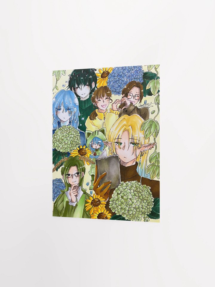 Green, Yellow, and Blue - Matte Paper Poster product image (10)