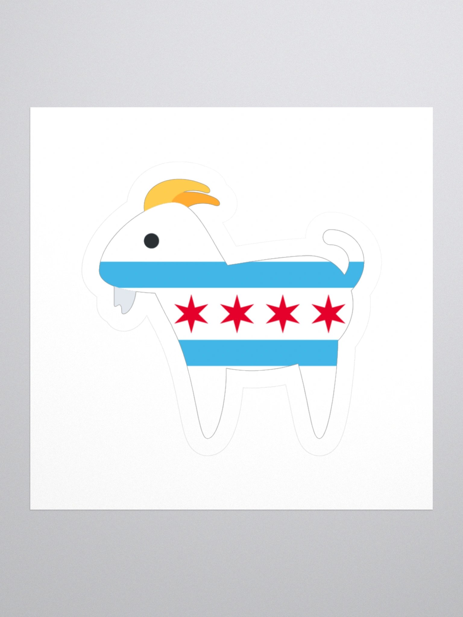 ChicaGOAT Sticker product image (1)