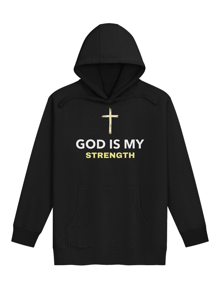 God Is My Strength Christian Hoodie product image (1)