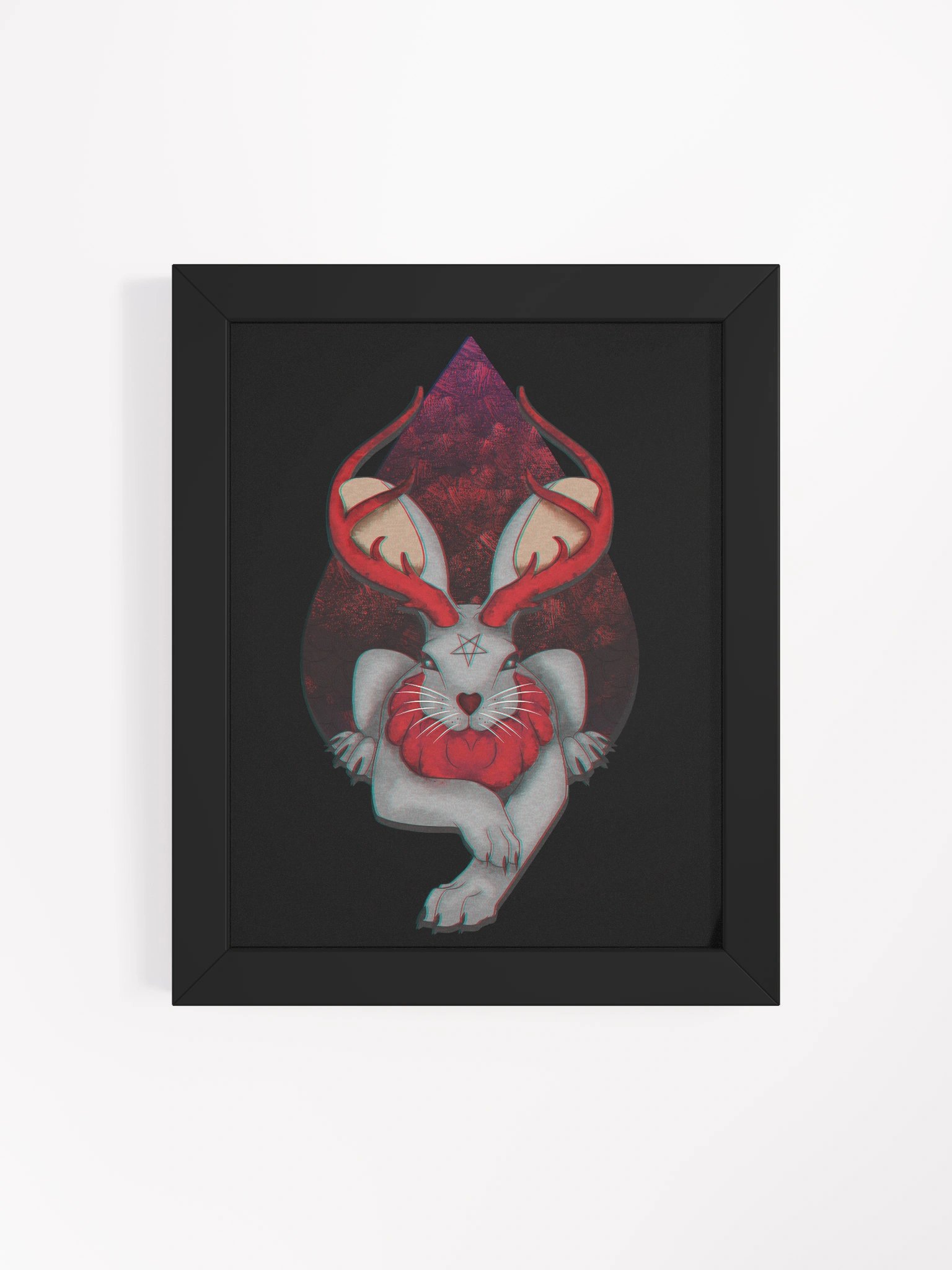 Dark Jackalope Framed Poster product image (14)