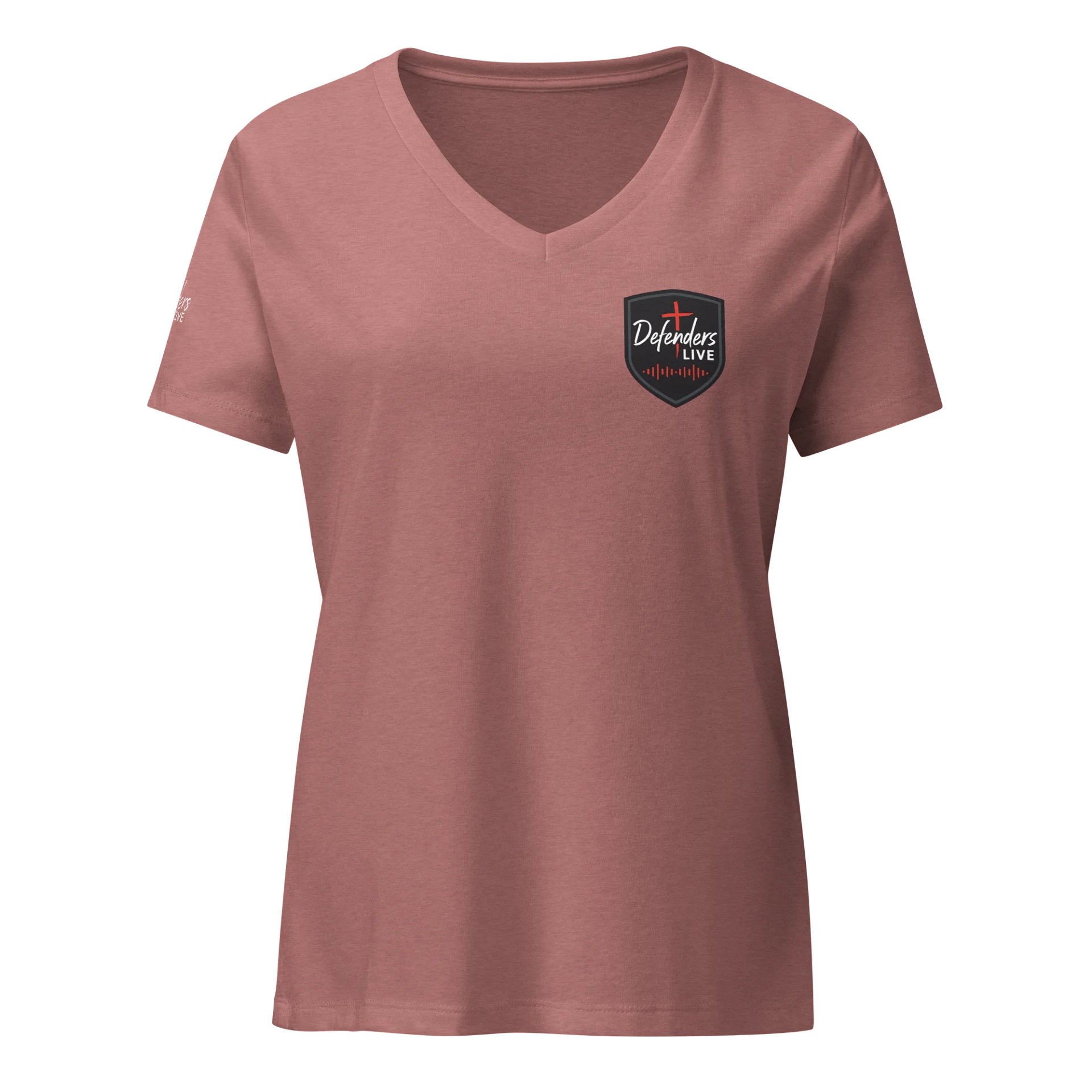 Shield PYSO Simple Feather Flow Women's V-Neck T-Shirt product image (5)