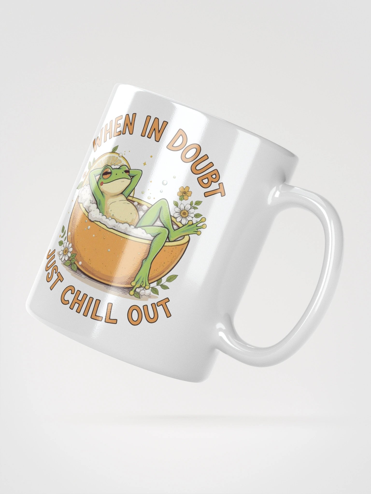 Chill Out Frog Mug product image (4)