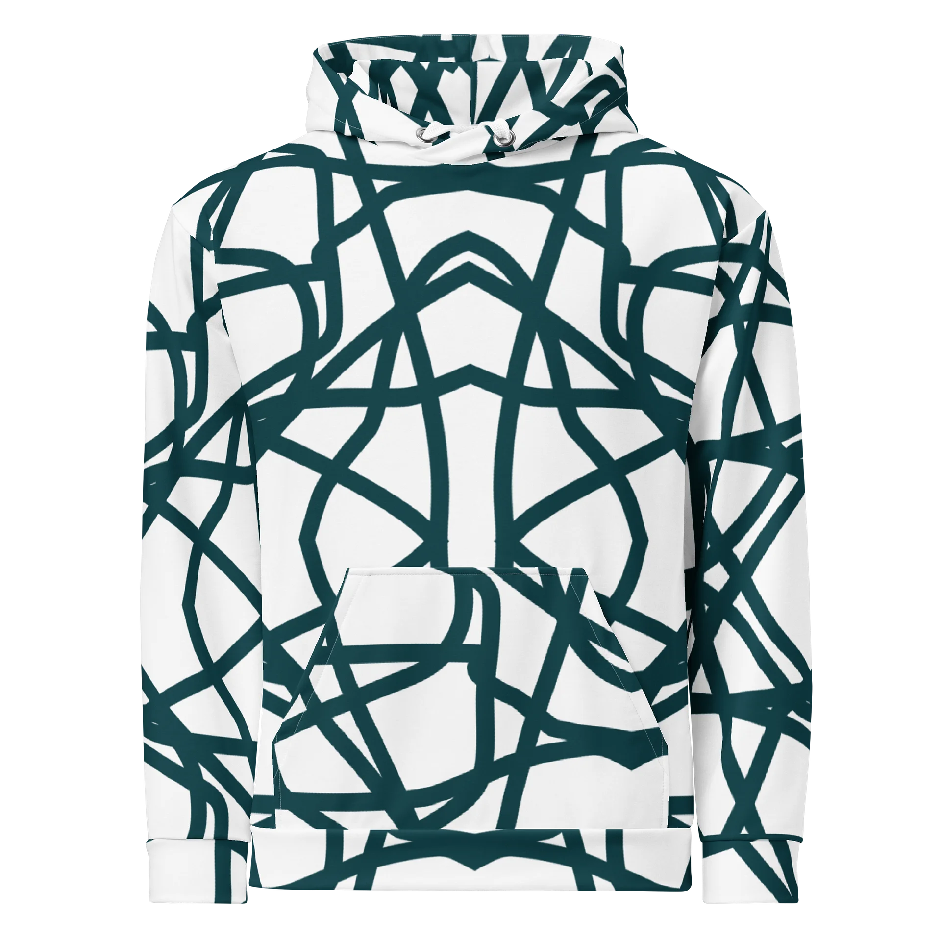 Symmetric Serenity Recycled Hoodie product image (1)