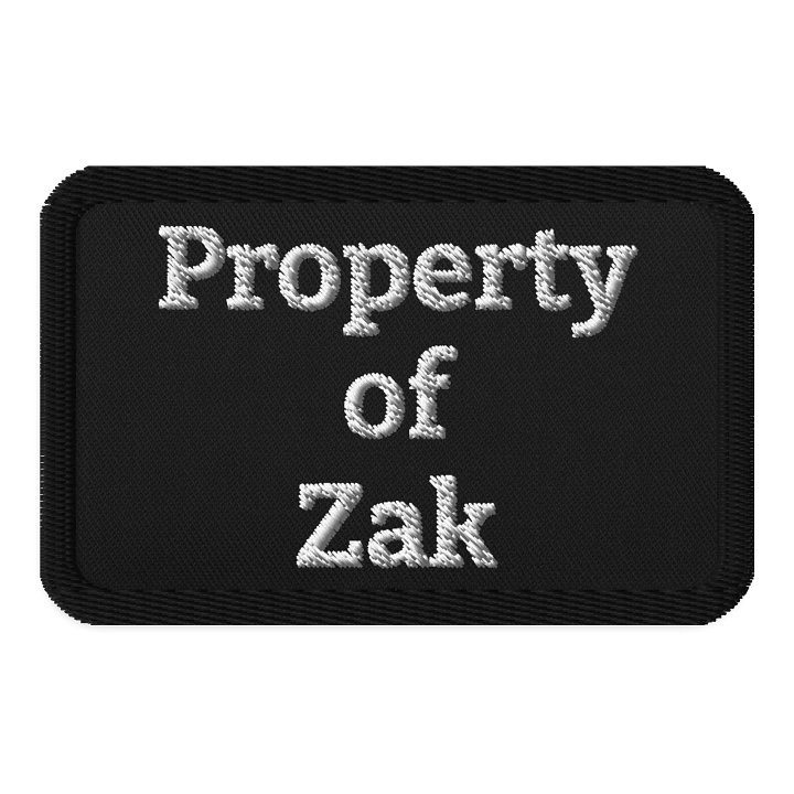 Property of Zak Patch product image (1)