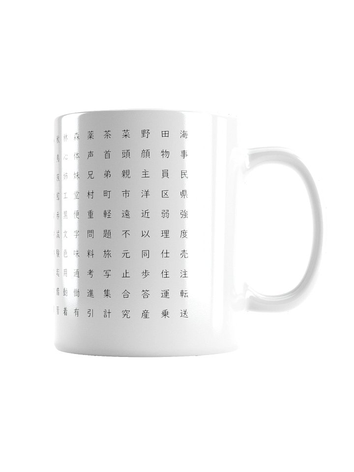 JLPT N4 Kanji Mug product image (2)