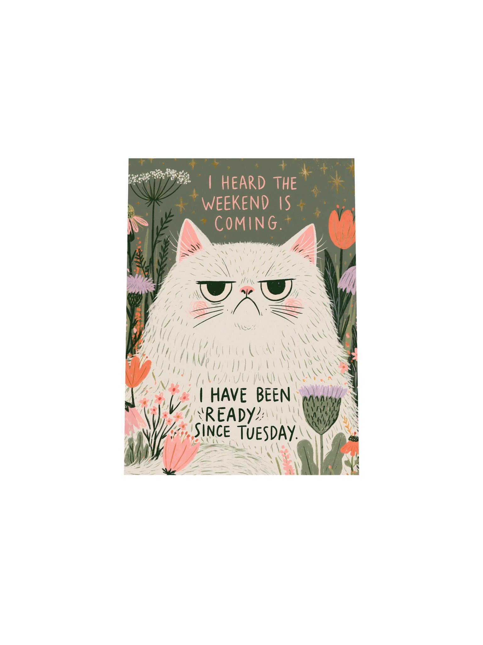 Ready Since Tuesday Cat Poster product image (30)