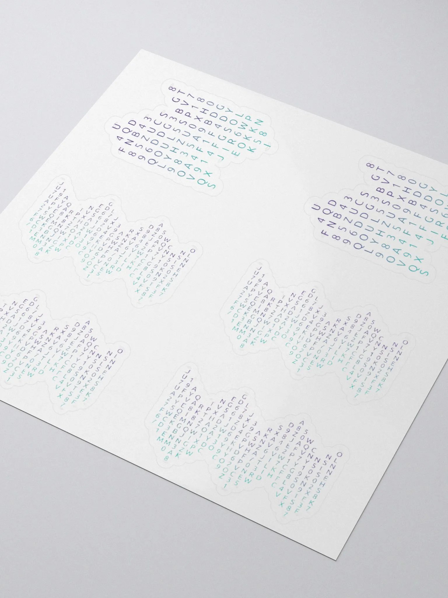 Ra1nfall Sticker Sheet product image (9)