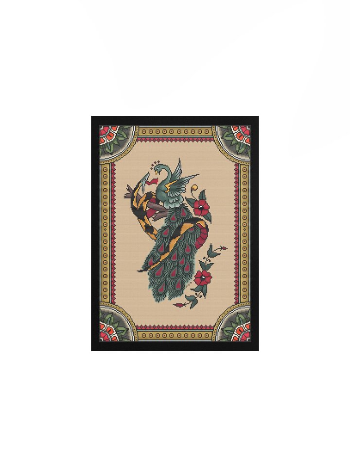 Sailor Jerry Peacock & Snake Print product image (2)