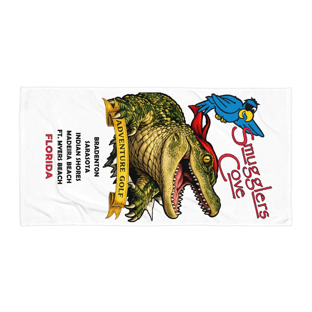 Smugglers Cove Gator Attack Towel product image (1)