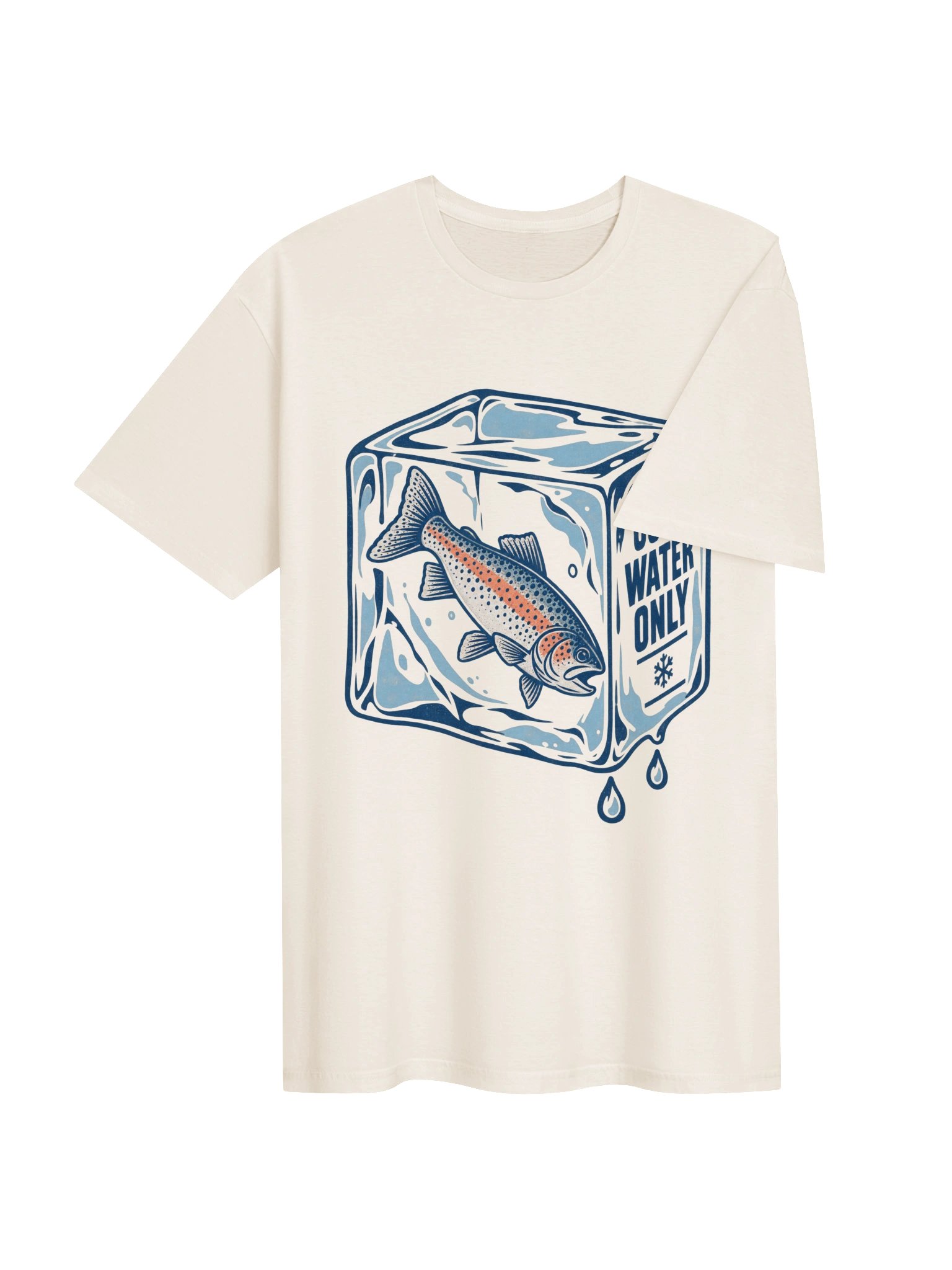 Cold Water Only T-shirt product image (34)