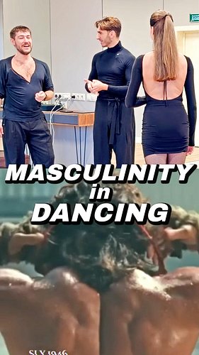 Masculinity in dancing? 💪🏻🤷🏻‍♂️ the never ending discussion about masculinity in ballroom dancing (standard and latin america...