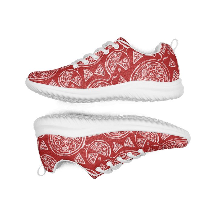 Pizza Athletic Shoes Red/White Male product image (1)