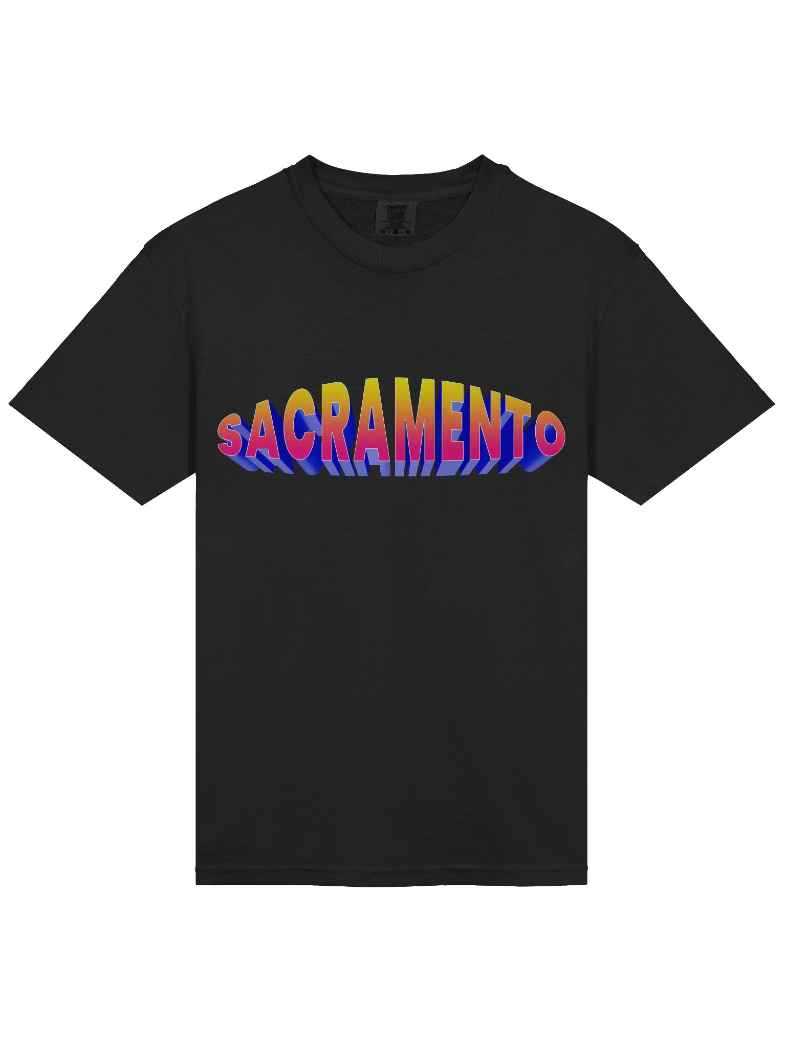 SACRAMENTO 3D Gradient Tee product image (3)