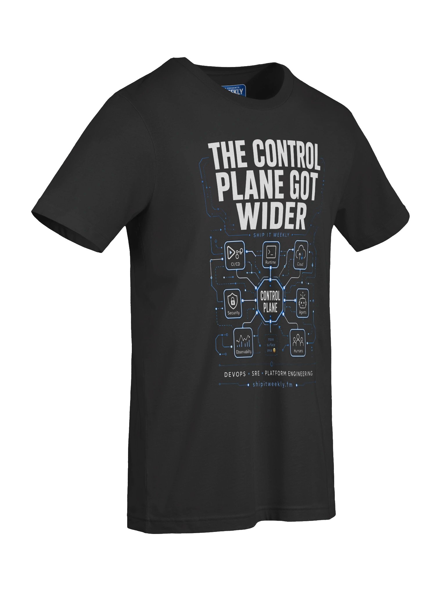 The Control Plane Got Wider | Ship It Weekly DevOps Tee product image (17)
